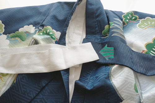 お宮参り着物の着付け