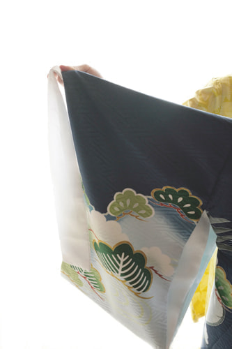 お宮参り着物の着付け