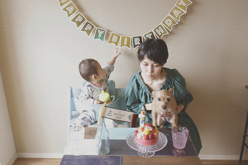 １歳バースデーフォト３