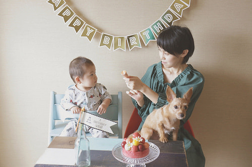 １歳バースデーフォト１０