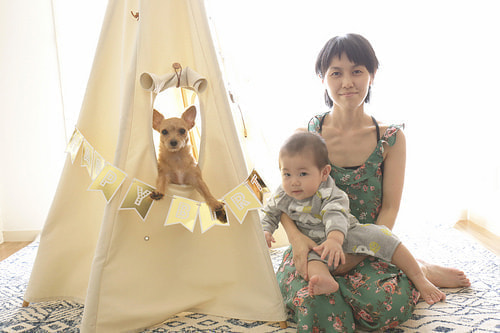 １歳バースデーフォト１５