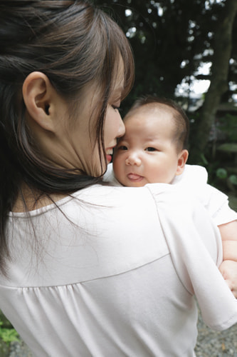 お宮参り写真 撮影場所 川越氷川神社８