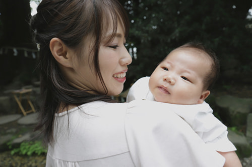 お宮参り写真 撮影場所 川越氷川神社９