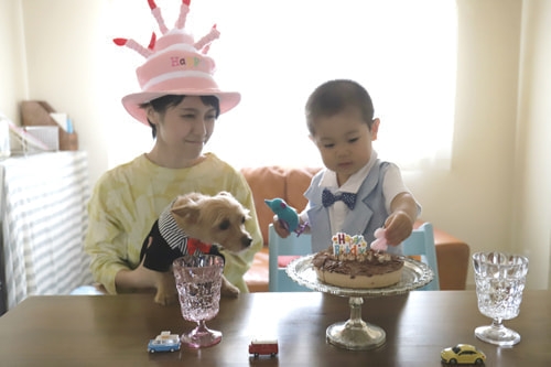 ２歳バースデーフォト３