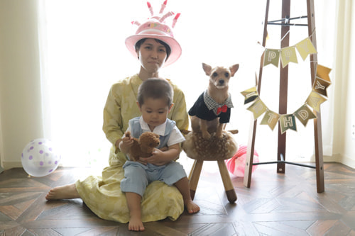２歳バースデーフォト２３