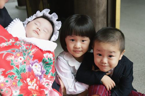 お宮参り写真 撮影場所 阿佐ヶ谷神明宮７