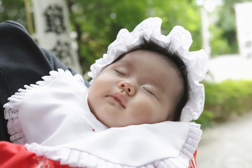 お宮参り写真 撮影場所 阿佐ヶ谷神明宮９