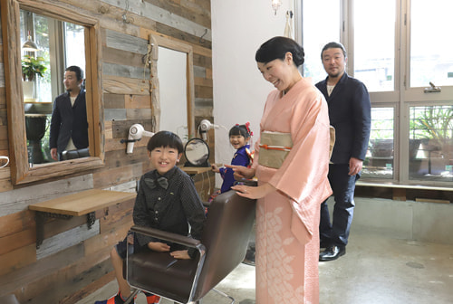 七五三写真 撮影場所 美容室３１