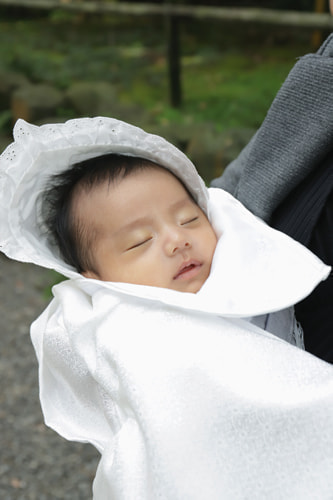 お宮参り写真 撮影場所 寒川神社１２
