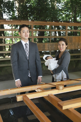 お宮参り写真 撮影場所 寒川神社１６