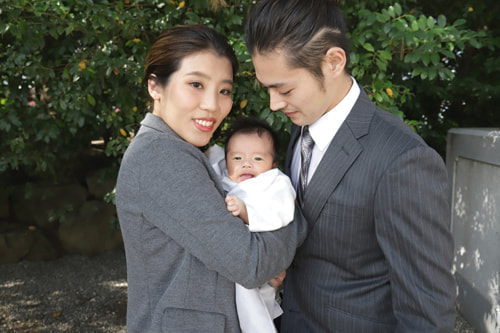 お宮参り写真 撮影場所 寒川神社３１