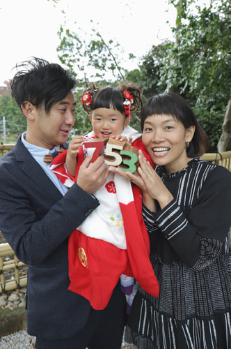 七五三写真 撮影場所 師岡熊野神社３０