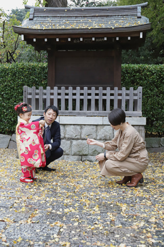 七五三写真 撮影場所 根津神社
