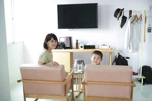 ホテル クラスカ 家族旅行写真